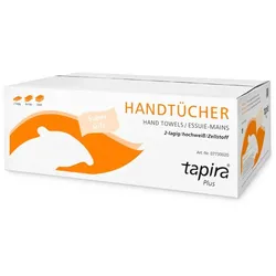 Tapira Handtuchpapier Plus, 203 x 320 mm, W-Falz, hochweiß