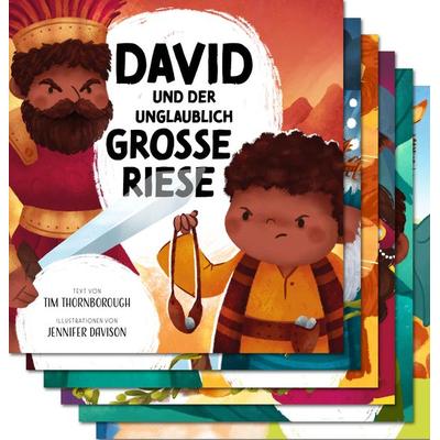 Bibelgeschichten Paket 1–6, Gebundene Ausgabe von Tim Thornborough, Verbum Medien, 978-3-9866530-3-3