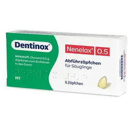 NENE LAX 0,5 Suppos.f.Säugl. 6 St