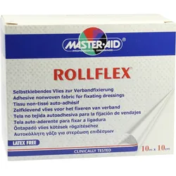 Rollflex Pflaster-Fixiervlies 10mx10cm Master Aid 1 ST