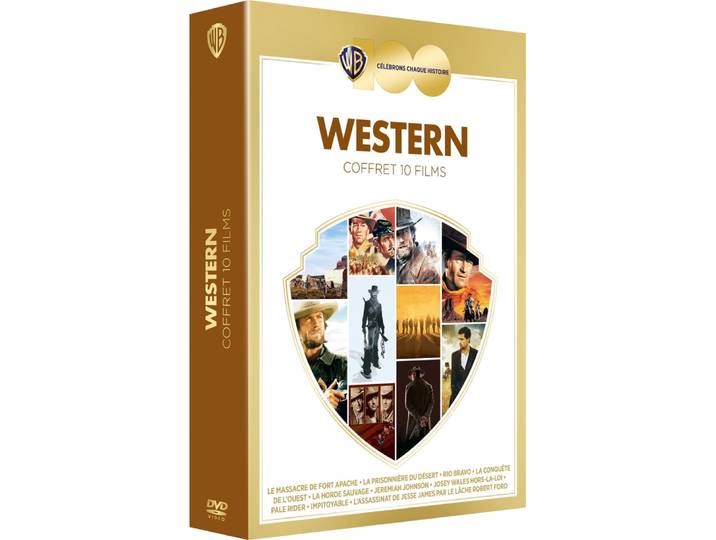 100 ans Warner - Coffret 10 films - Western