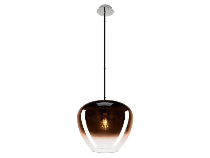 SLV PANTILO CONVEX 40\, Lampe suspendue\, 150cm\, E27\, max. 40W\, cuivre 1007876