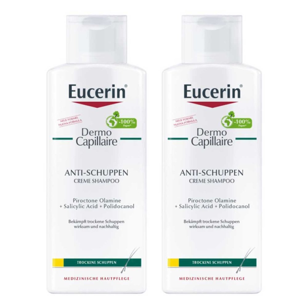 Beiersdorf AG Eucerin Eucerin Dermocapillaire Anti-Schuppen Creme Shampoo 08104759
