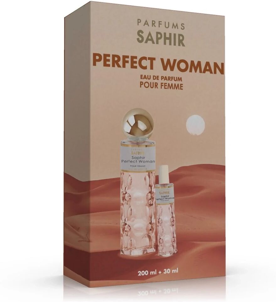 Saphir Box profumo Perfect Woman da 200 ml + 30 ml Eau de parfum