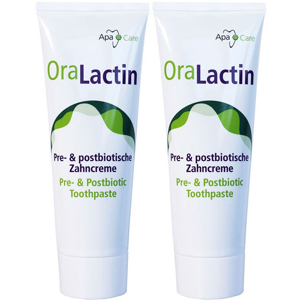 Oralactin Prae & Postbioti x2 2x75 ml Zahncreme