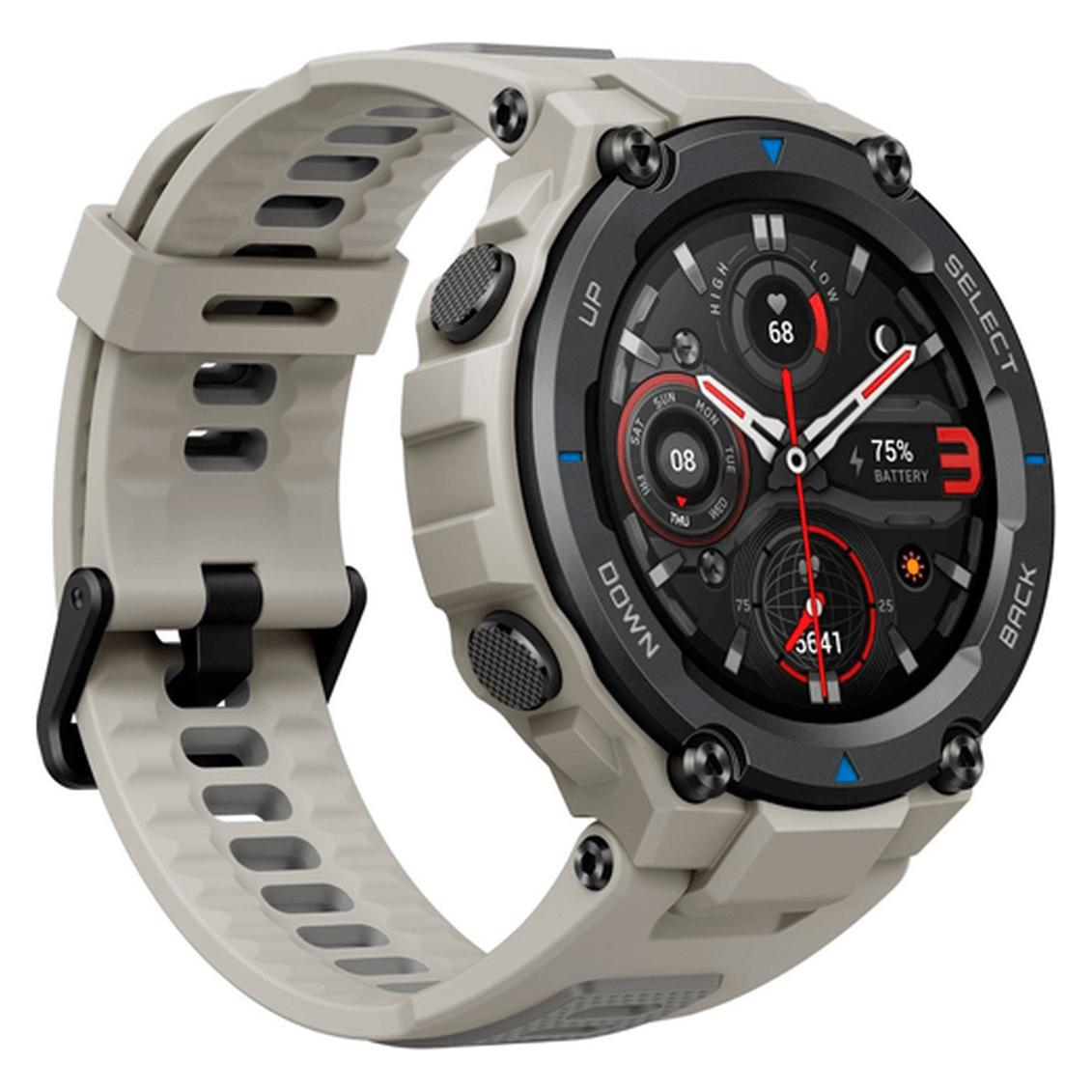 Amazfit T-Rex Pro (48 mm, ohne SIM) (T-REX PRO DESERT GRAY)