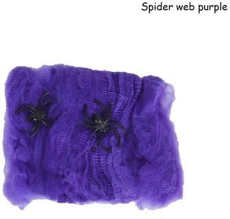 Uplift Treasures Stretchy Artificial Spider Web Halloween Decor c 40g