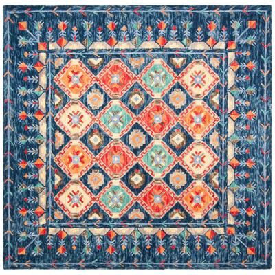 SAFAVIEH Handmade Aspen Leona Boho Tribal Wool Rug
