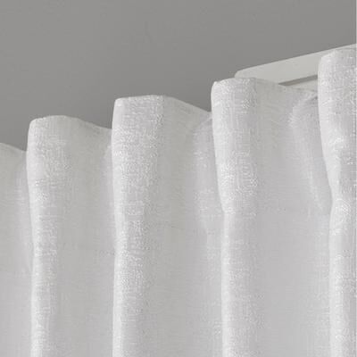 ATI Home Zeus Thermal Woven Blackout Back Tab Top Curtain Panel Pair