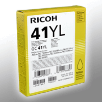 Ricoh Gel Cartridge 405768 GC-41YL yellow OEM
