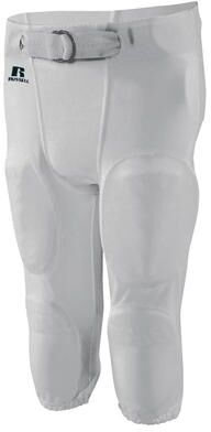 Russell Athletic F25PFP Practice Football Pant in Grid Iron Silver size XS   Polyester
