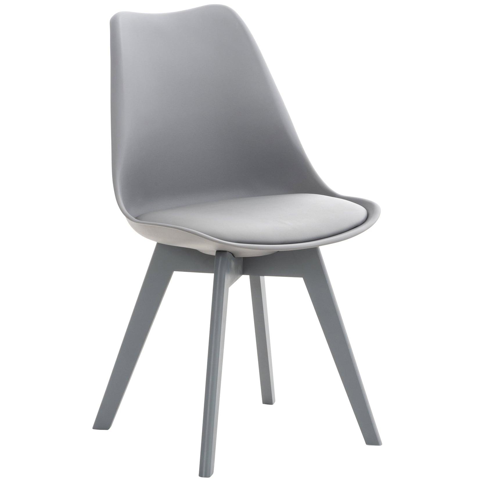 CLP Stuhl Linares Material: Kunststoff, Farbe: grau/grau