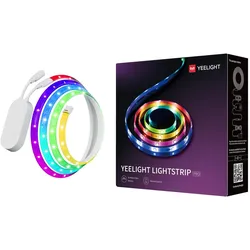Yeelight, LED Streifen, Lightstrip Pro (Mehrfarbig, RGB, RGBIC, 200 cm, Indoor)