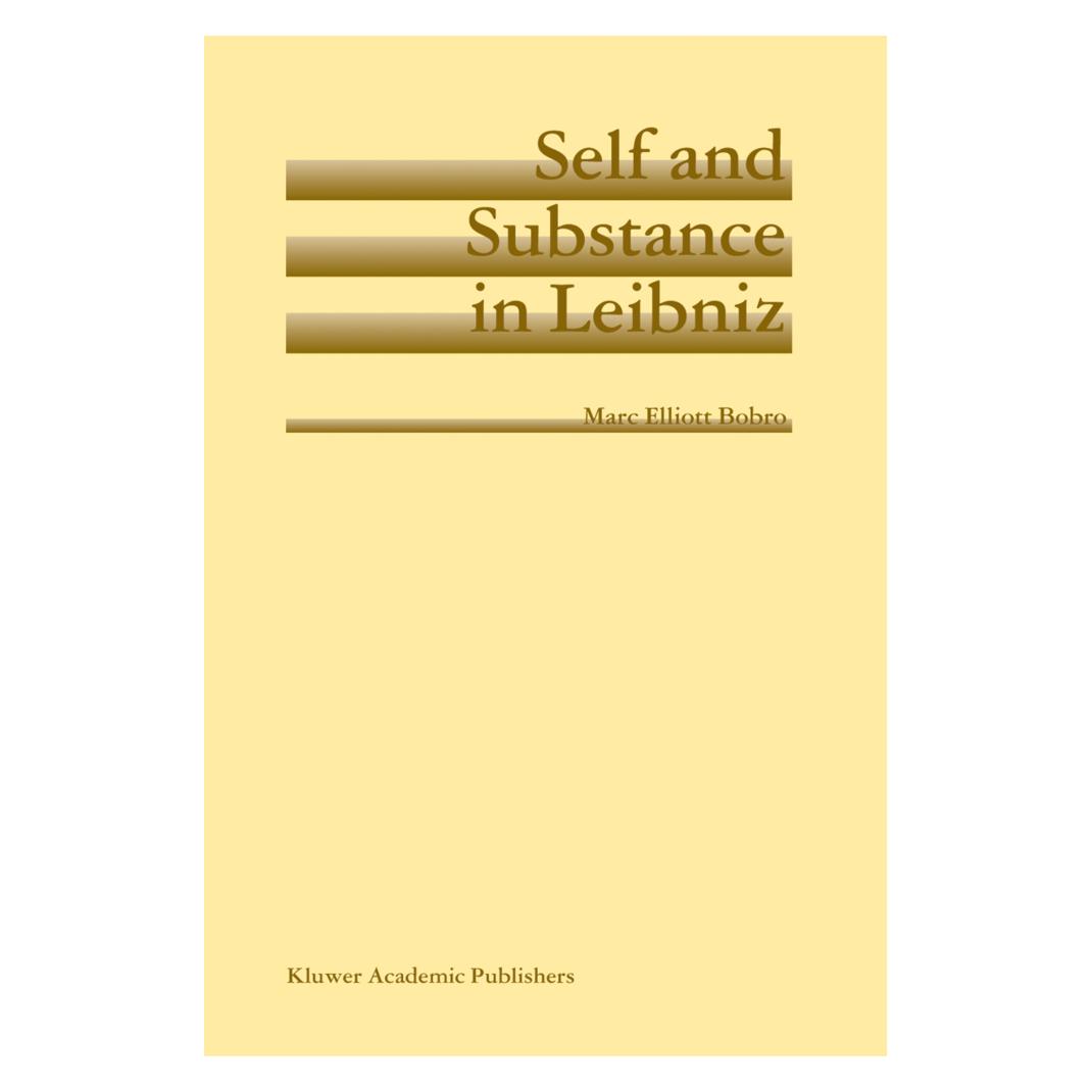 Springer Self and Substance in Leibniz (Englisch, Softcover, Marc Elliott Bobro) (55378121)
