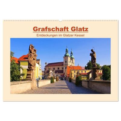 Grafschaft Glatz - Entdeckungen im Glatzer Kessel (Wandkalender 2027 DIN A2 quer), CALVENDO Monatskalender