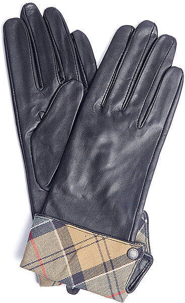 BARBOUR Lederhandschuhe  LADY JANE schwarz   M M