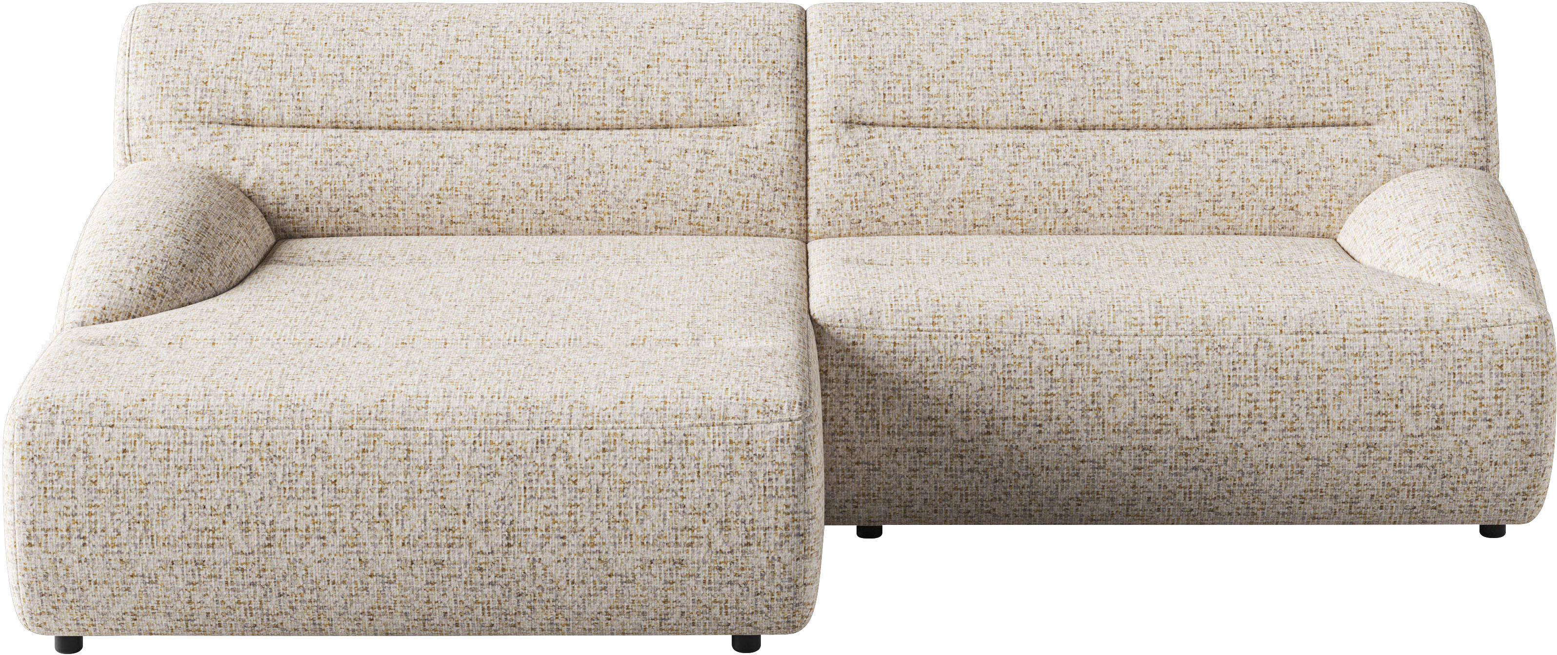 Ecksofa SIT & MORE "Scrabble", beige (cappuccino), B:260cm H:80cm T:162cm, 100% Polyester, Sofas, Ecksofa, Modernes Design in verschiedenen Stoffarten