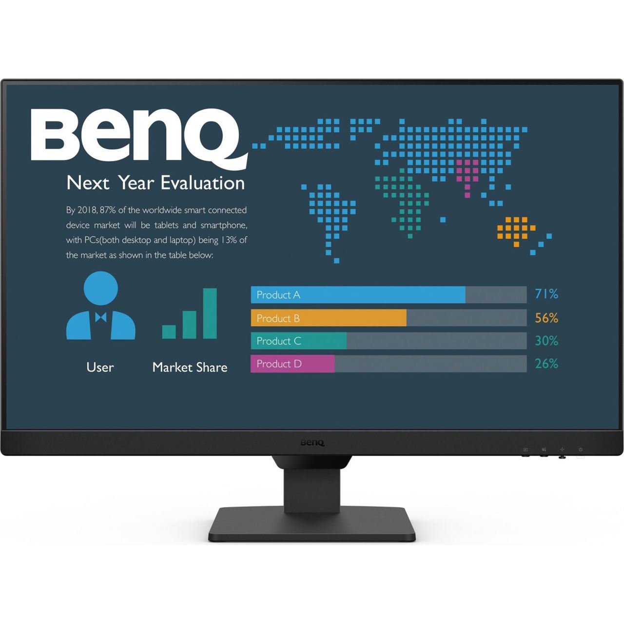 27" (68,58cm) BenQ BL2790 schwarz 1920x1080 1x DisplayPort 1.2 / 2xHDMI 1.4