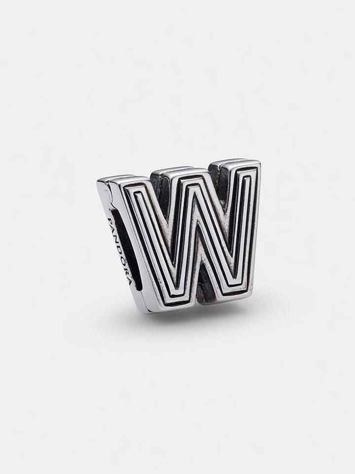 Pandora Silber-Bead "W" - onesize