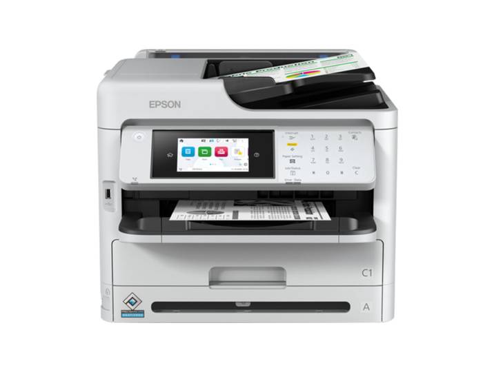 Epson WF-M5899DWF, Jet d'encre, Impression mono, 1200 x 2400 DPI, A4, Impression directe, Noir, Blanc C11CK76401
