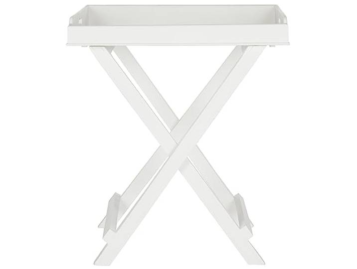 SAFAVIEH Margot Tabletttisch aus Holz, im Weiß