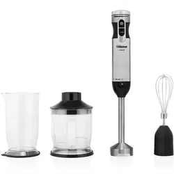 Tristar MX-4829 Stabmixer 1000 W mit Messbecher, stufenlose Geschwindigkeitseinstellung, Turbofunkti