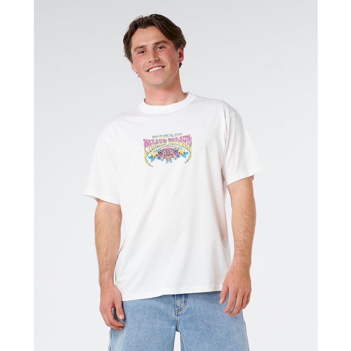 RipCurl Padang CUP Poster Tee bone (3021) S 0ZUMTE-3021-S