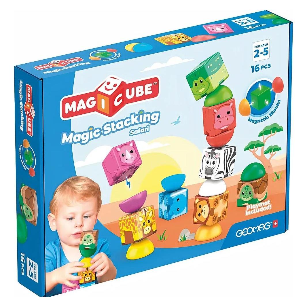 Geomag Magicube Blocks Stacking Safari 16 Teile (GM310)