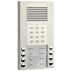 TCS Tür Control Audioaußenstation 1-reihig ASE51080-0010