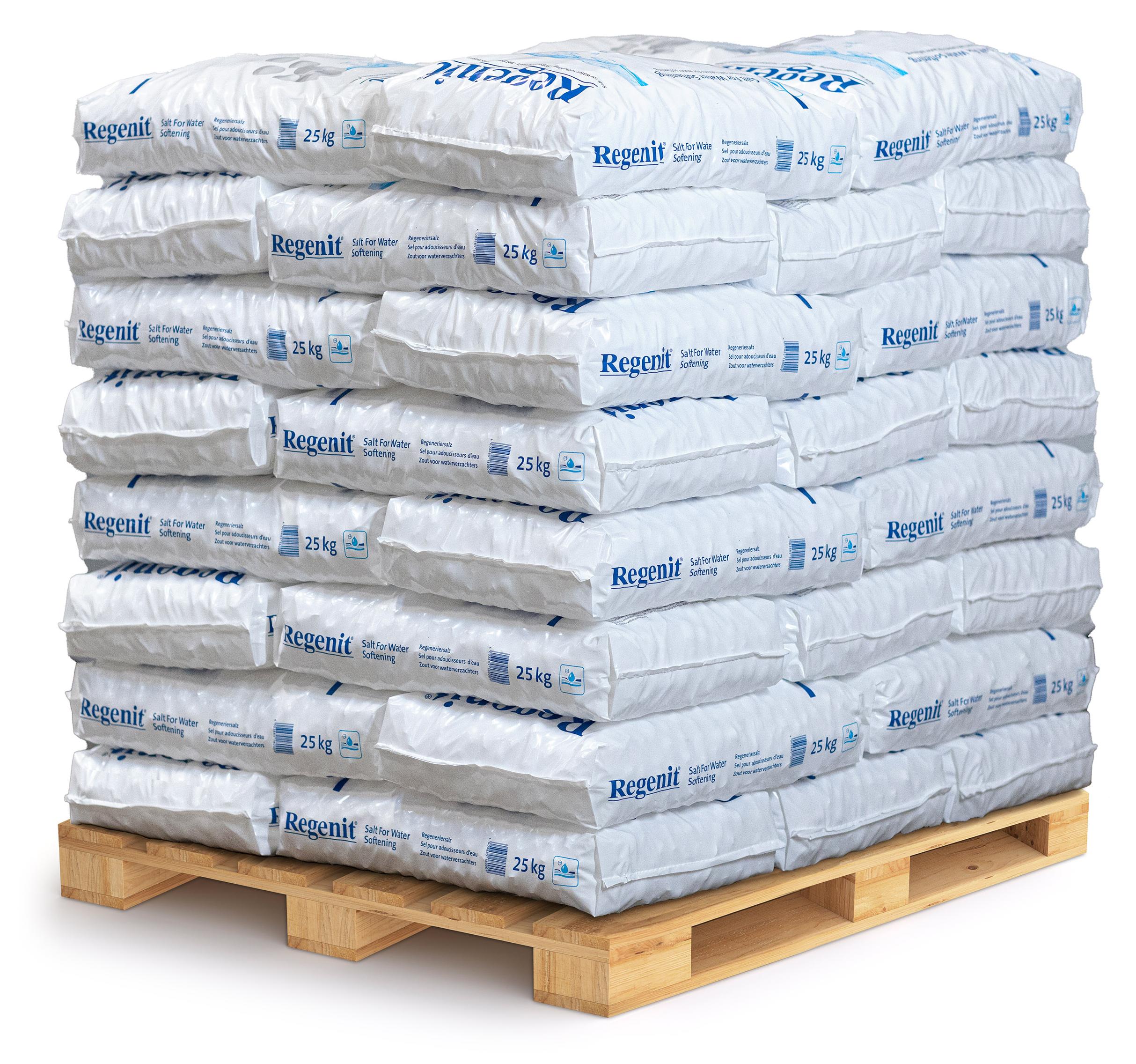 40x25 kg Regenit Siedesalztabletten zur Regenerierung von Wasserenthärtungsanlagen