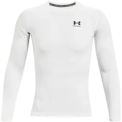 Under Armour, Unisex, Sportshirt, Heatgear Compression Sweatshirt (XL), Weiss
