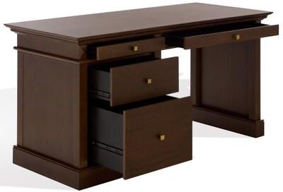 SAFAVIEH Couture Francesco 58-Inch Wood Drawer Desk