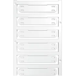 Weidmüller Leitermarkierer, Kabel Zubehör, Weiss