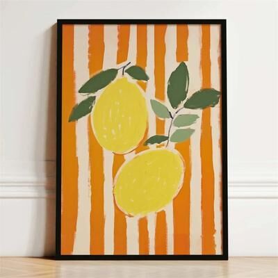 Uplift Picks French Breakfast Food Canvas Print Kitchen Wall Art Decor 21 50x70 Cm unframed