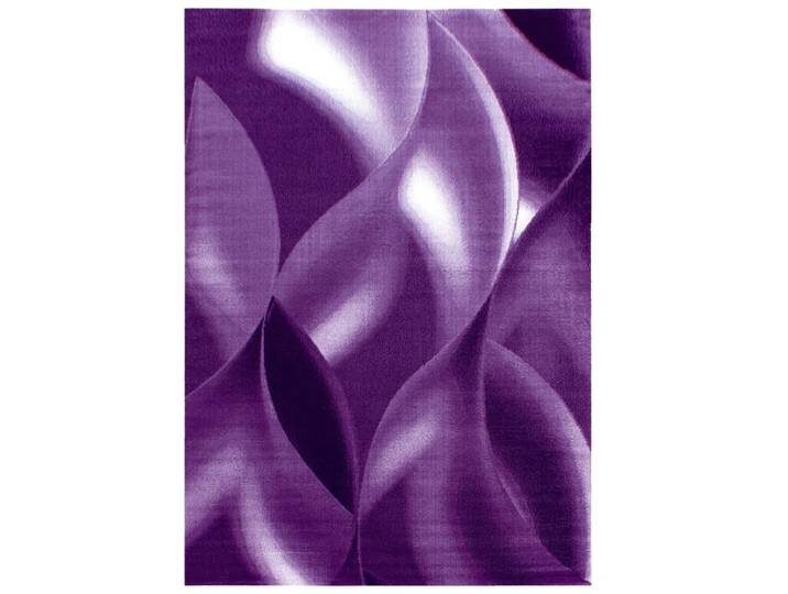 Tapis à vagues abstrait violet 160x230cm