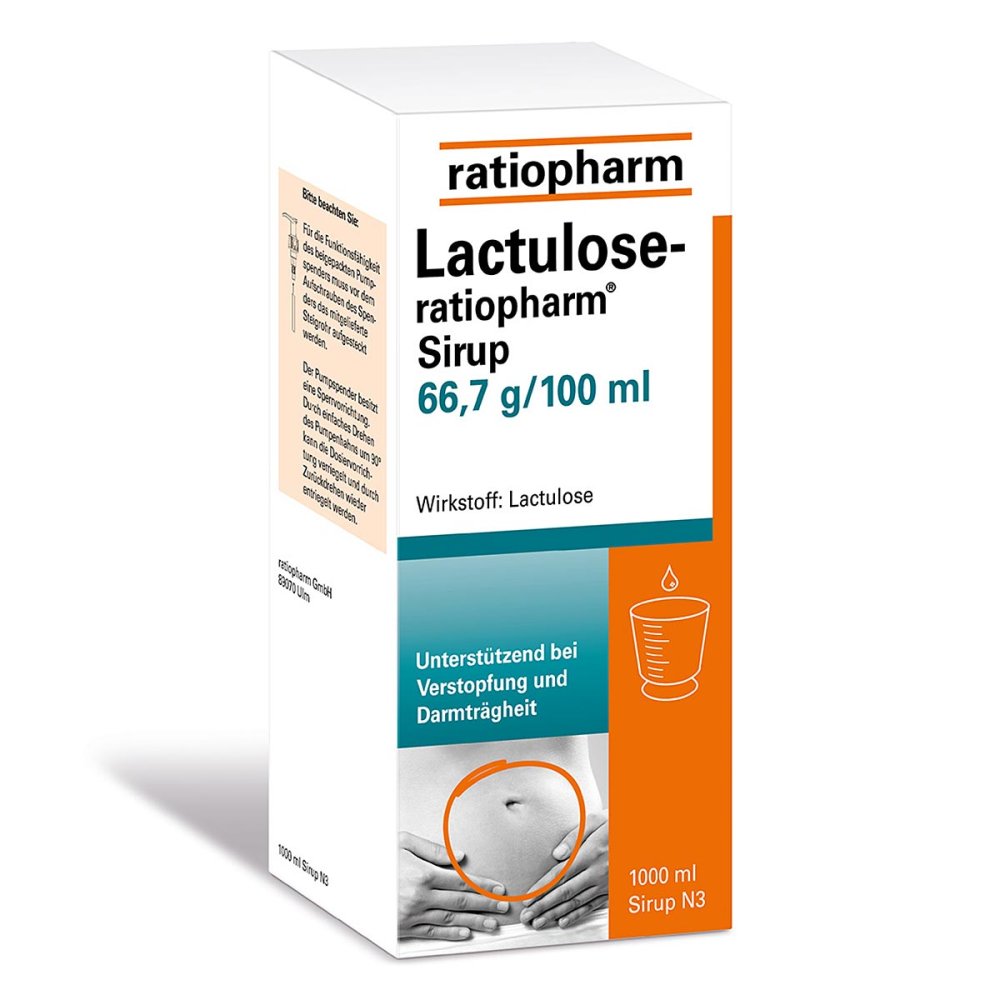 ratiopharm GmbH Lactulose-ratiopharm 04916871