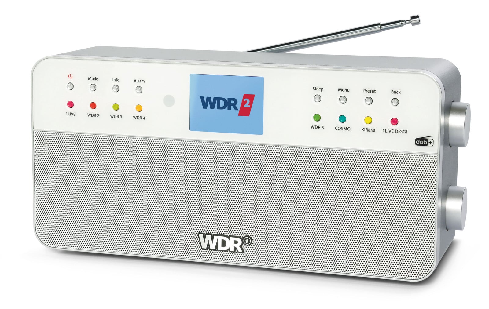Dual WDR DAB+ radio met Bluetooth en afstandsbediening