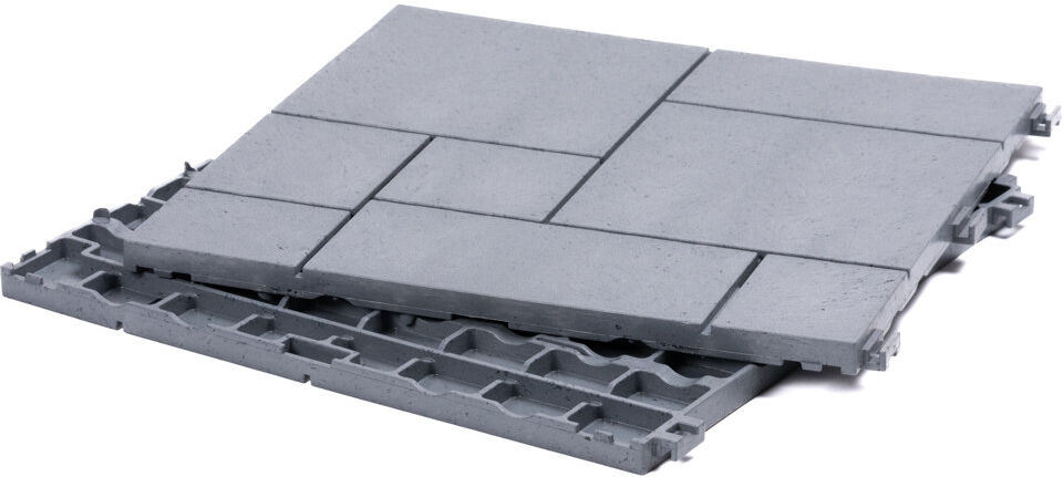 Dakota Fields Charolene 30cm L x 30cm W Composite Interlocking Deck Tile Tile