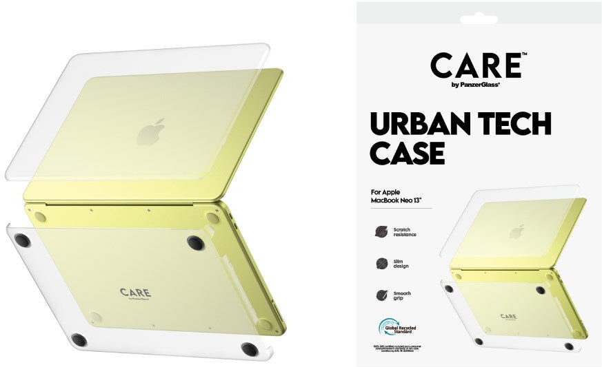 CARE by PanzerGlass MacBook Neo 13" CARE™ by PanzerGlass® Case - Transparent