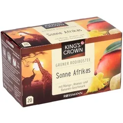 Kings Crown Grüner Rooibostee »Sonne Afrikas« Tassenportion, 20 Stück mehrfarbig