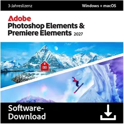 Adobe Photoshop & Premiere Elements 2027 für Mac OS & iOS