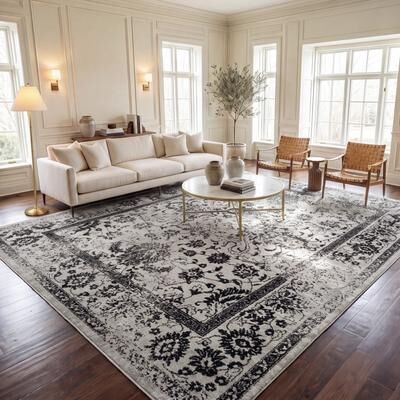 SAFAVIEH Adirondack Dakota Rustic Shabby Chic Distressed Rug