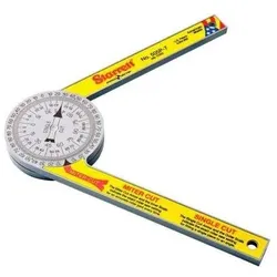 Tajima, Winkelmesser, Starrett gradmåler 505P-7 175 mm (7"), plastik