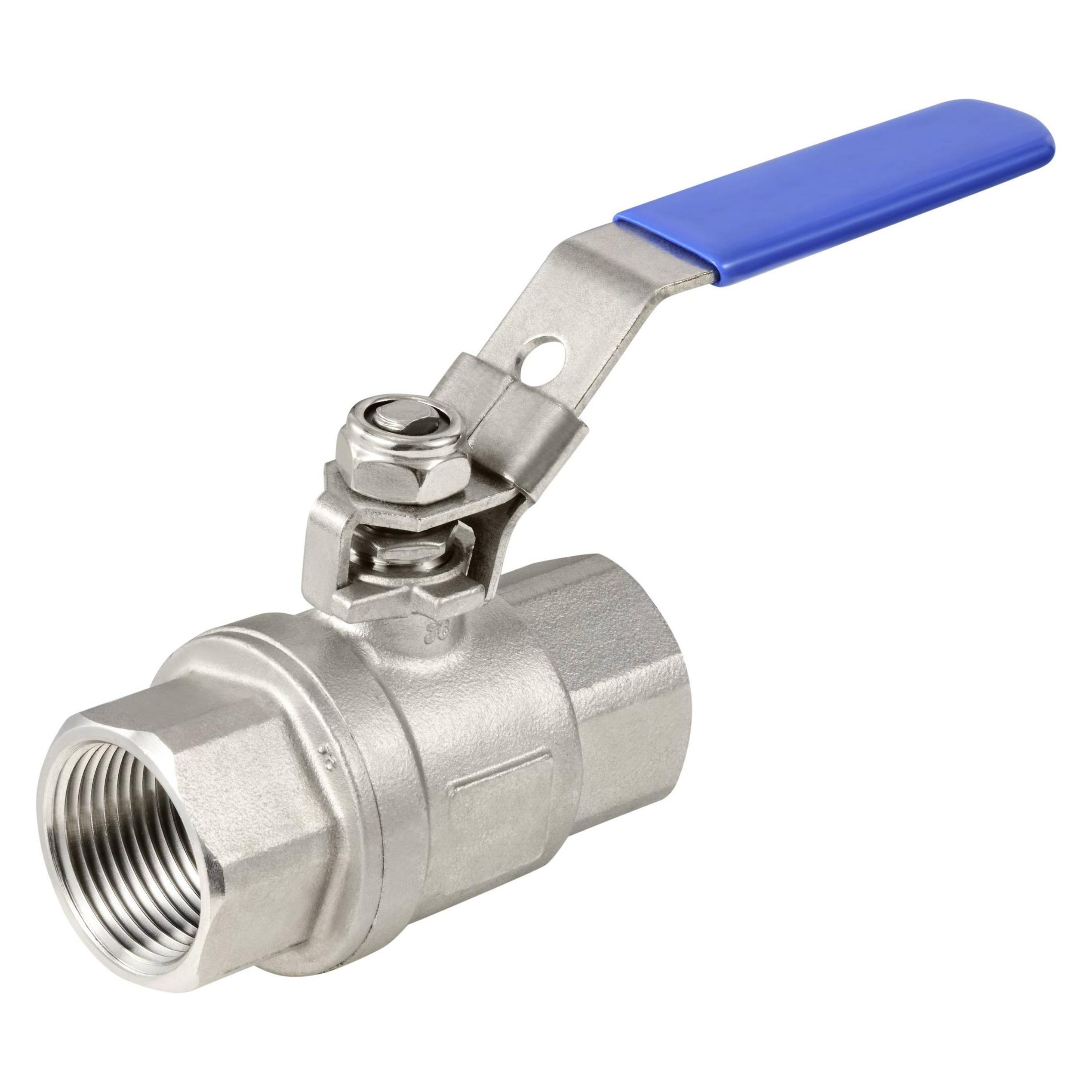 Tru Components TC-2PC-DN25-316 TC-12770356 Standard-Kugelhahn Innengewinde: G1" (TC-12770356)