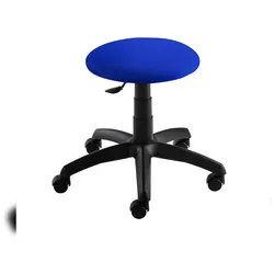 Mayer Sitzmöbel, Drehhocker 1282, Mittelblau, 1282S_26396