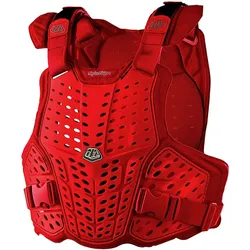 Troy Lee Designs RockFight CE Flex, Protektorenweste Level-1 - Rot - XS/S