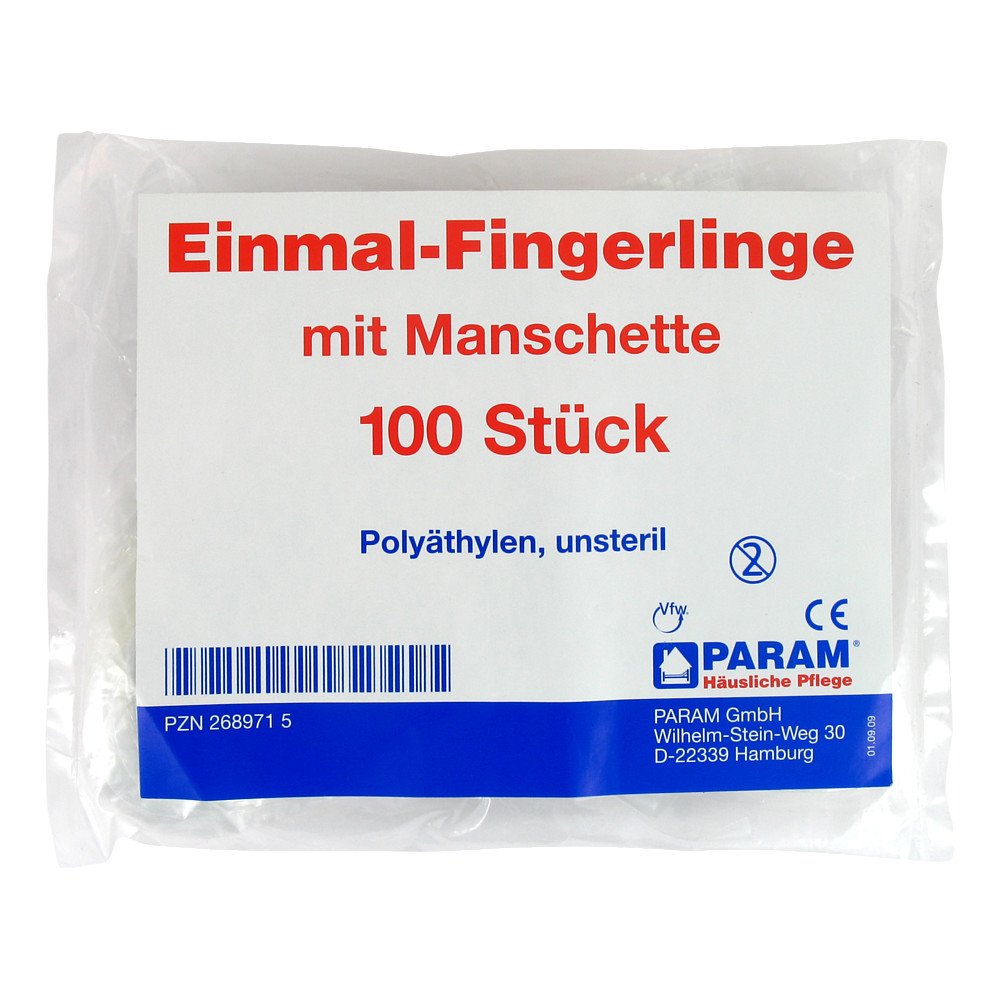 Param GmbH Fingerling Einmal Plastik 02689715