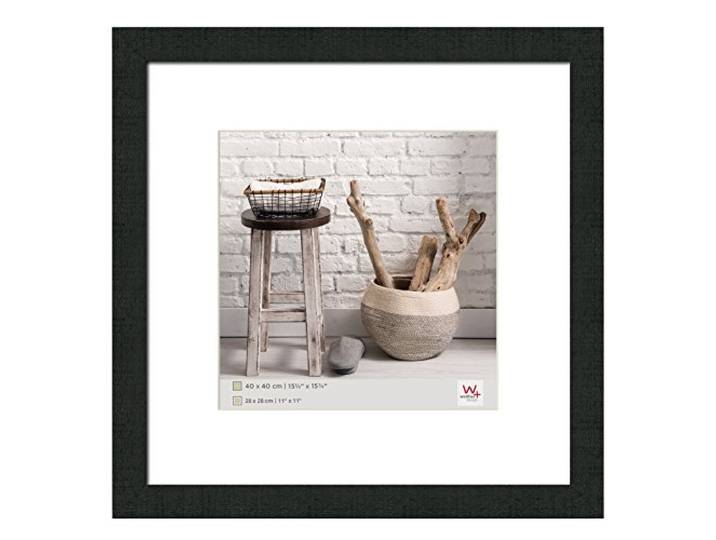 walther design fotolijst zwart 40 x 40 cm Home Fotolijst HO440B