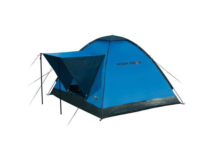 Kuppelzelt High Peak Beaver Blau/Grün Dunkelgrün für 3 Personen - Zelt
