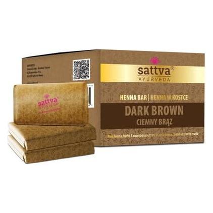 Natürliche Haarfarbe in Dunkelbraun Henna Block - Revolutionäre Formel mit Ölen, Orga (Dunkelbraun) (47655291)